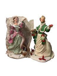 Lenox Lara Christmas Princess & Lenox Limited Edition Katherine Christmas Princess Figurines