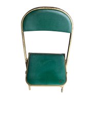 11 Metal Green Chairs