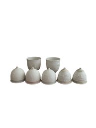 Lladro Bells And Votive Holders