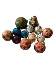 Vintage Glass Christmas Bulbs Including Rauch Ornaments