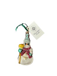 Christopher Radko Gingerbread Snowman Ornament