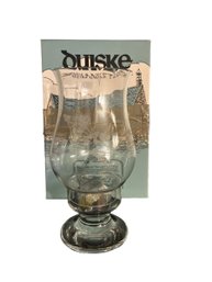 Duiske Irish Hand Cut Glass Votive Holder