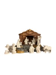 Lighted Nativity Set