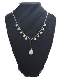 Y-shaped Necklace With Stones