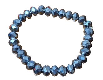 Bluish Silver Tone Bracelet