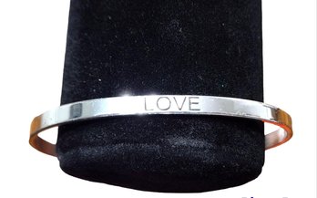 Silver Tone Cuff Bracelet