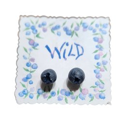 Blueberry Stud Earrings