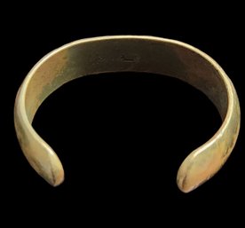 Solid Brass Cuff Bracelet