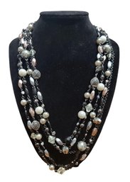 Lia Sophia Multi Strand Necklace