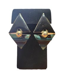 Retro Diamond Shaped Earrings