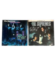 The Supremes Vinyl Album With 2 Records