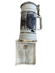 Collectible The Miller Holiday Collection Stein With COA