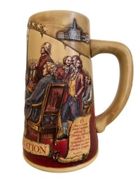 Collectible Birth Of A Nation Miller Beer Stein