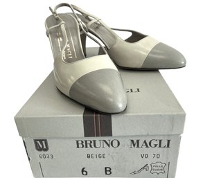 Bruno Magli Leather Pumps Size 6 (BA)
