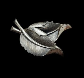 Beau Sterling Silver Brooch