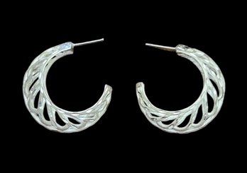 Sterling Silver Hoop Earrings