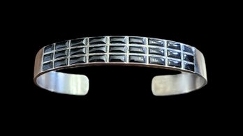 Vintage Sterling Silver Cuff Bracelet