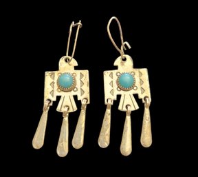 Vintage Native American Style Earrings