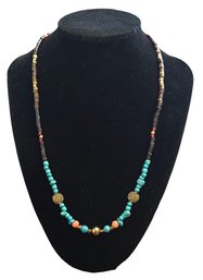 Native American Style Beaded Necklace