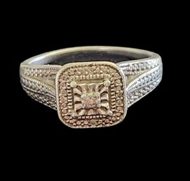 Vintage Sterling Silver Marcasite Ring