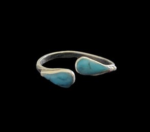 Sterling Silver Southwestern Style Ring Made In Mexico