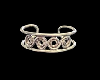 Sterling Silver Cuff Ring