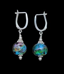 Beautiful Vintage Glass Earrings