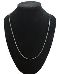 Gorgeous 30' Sterling Silver Rope Chain