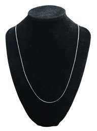 16' Thin Sterling Silver Chain From Italy