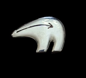 Navajo Vintage Sterling Silver Bear Clip