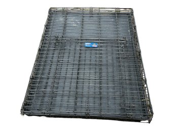 Large Folding Double Dog Crate