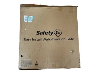 Safety 1st Easy Install Walk Through Gate - White