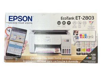 Epson Eco-Tank ET2803 Printer - White