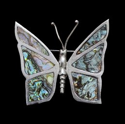 Beautiful Mexican Vintage Butterfly Brooch/Pin
