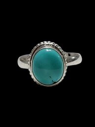 Vintage Sterling Silver Southwestern Style Adjustable Ring