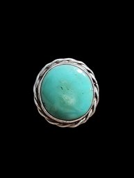 Vintage Native American Style Sterling Silver Ring