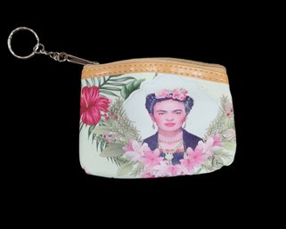 Frida Kahlo Coin Purse With Key Chain