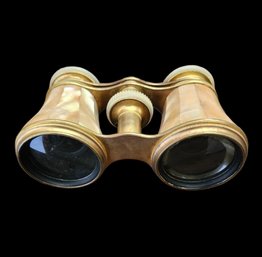 Vintage French Mother Of Pearl Opera Glasses