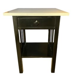 Black & White Accent Table / Nightstand