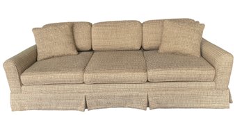 Custom Classic Muted Tweed Sofa