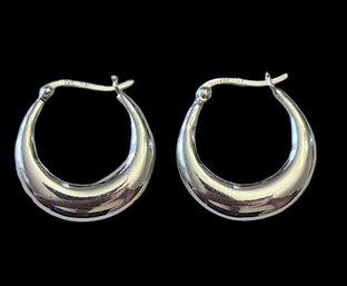 Sterling Silver Hoop Earrings