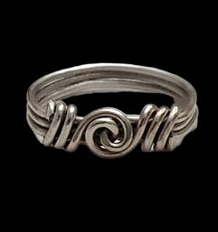 Vintage Sterling Silver Ring, Size 9