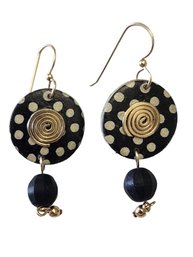 Vintage Artisan Retro Style Earrings