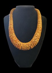 Beautiful Handcrafted Wooden Necklace