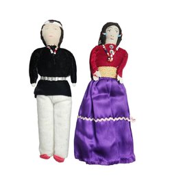 Incredible Vintage Native American Handcrafted Dolls