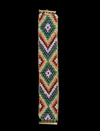 Beautiful Vintage Handcrafted Multi Color Beaded Bracelet