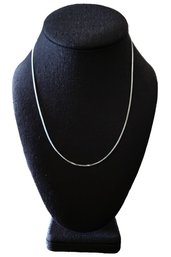 Sterling Silver 18' Necklace From Italy