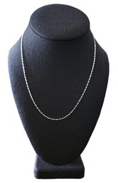 Sterling Silver 18' Necklace From Italy