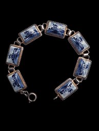 Vintage Holland 835 European Silver Bracelet