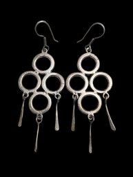 Vintage Sterling Silver Earrings From Mexico